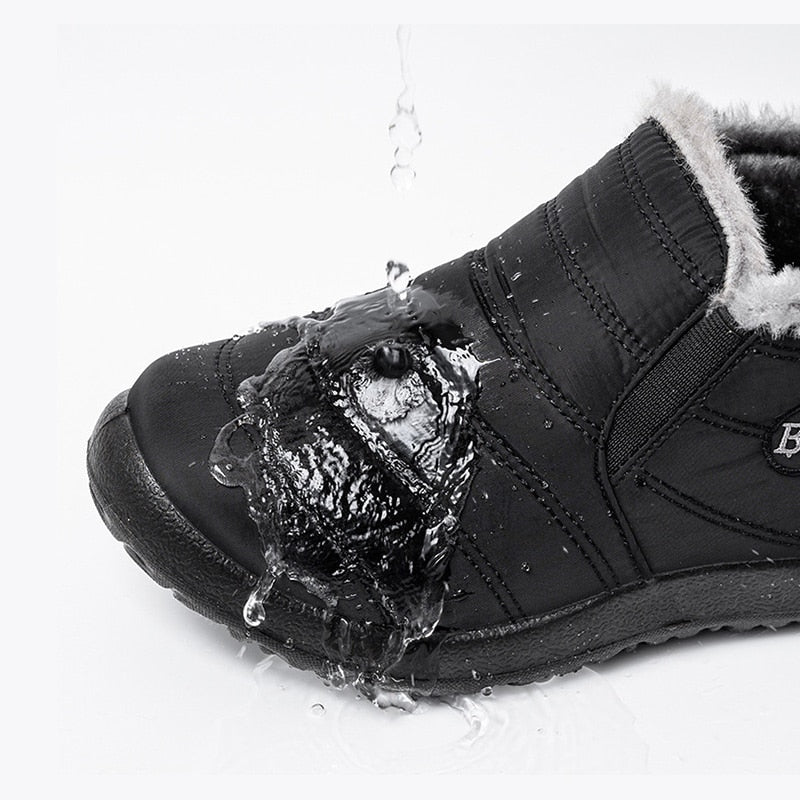 Tênis Botinha de Inverno para Uso Casual Antiderrapante Comfort Anabeaz
