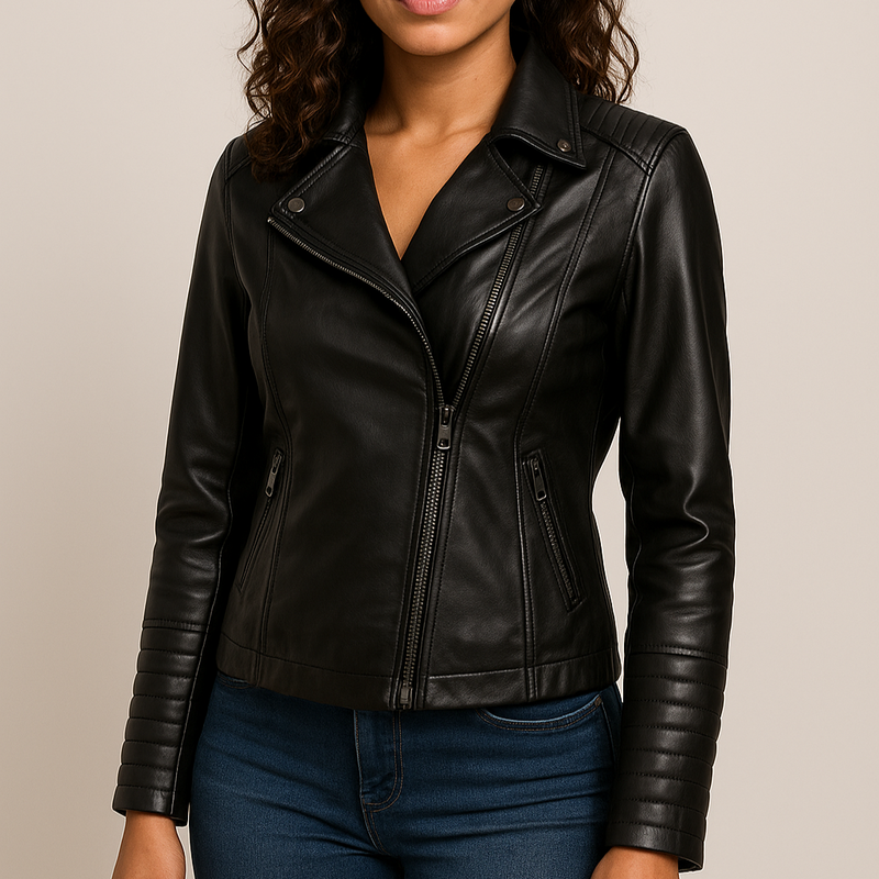 jaqueta de couro feminina
jaqueta feminina couro legítimo
jaqueta de couro preta feminina
jaqueta feminina de couro ajustada com zíper
jaqueta couro legítimo feminina elegante
jaqueta de couro feminina com forro para o frio
jaqueta de couro preta feminina estilo urbano
jaqueta de couro feminina sofisticada e minimalista anabeaz